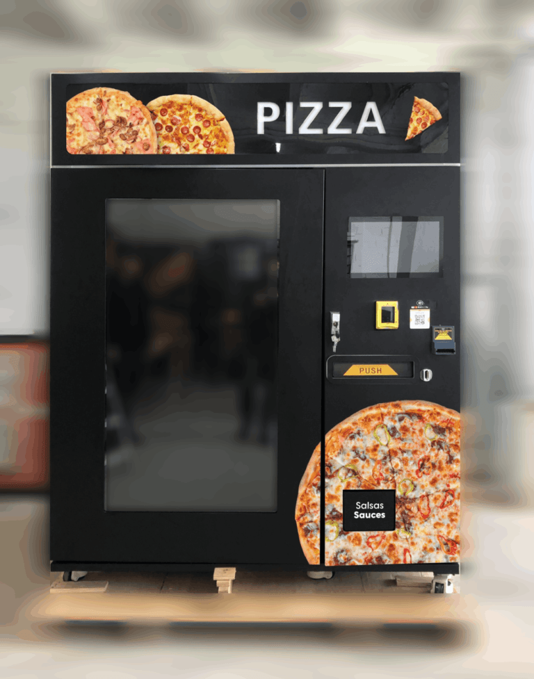 Pizzas vending machine