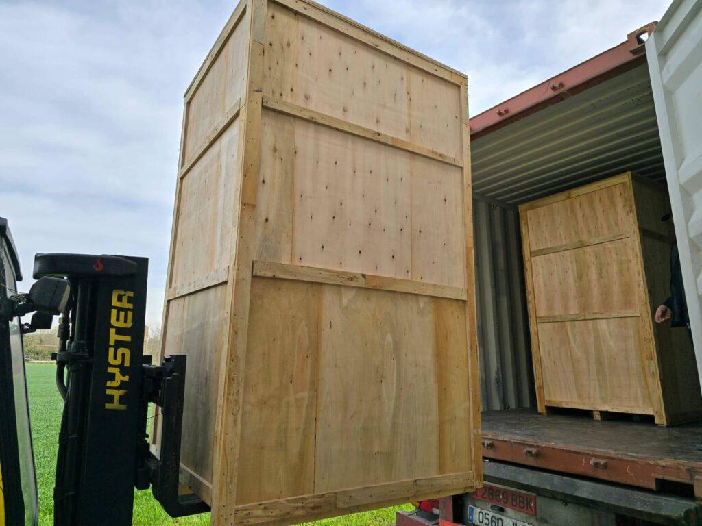 Our first delivery