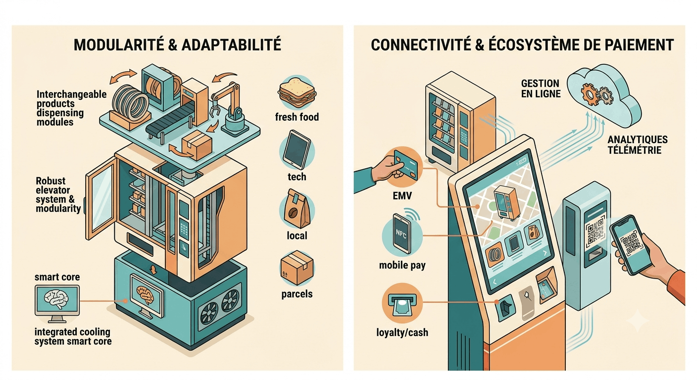 Modern vending machine location for maximum profitability
